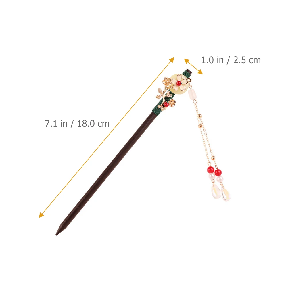 Wooden Hairpin Vintage Copper Beads Tassel Long Chopsticks H made Styling Tools Exquisite Design Traditional Accessories Hair
Wooden Hairpin Vintage Copper Beads Tassel Long Chopsticks H made Styling Tools Exquisite Design Traditional Accessories Hair