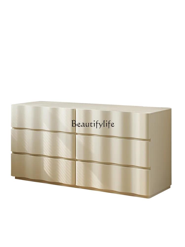 13Cream Style Bedroom Chest of Six Drawers White Drawer Storage Cabinet Solid Wood Multifunctional
13Cream Style Bedroom Chest of Six Drawers White Drawer Storage Cabinet Solid Wood Multifunctional