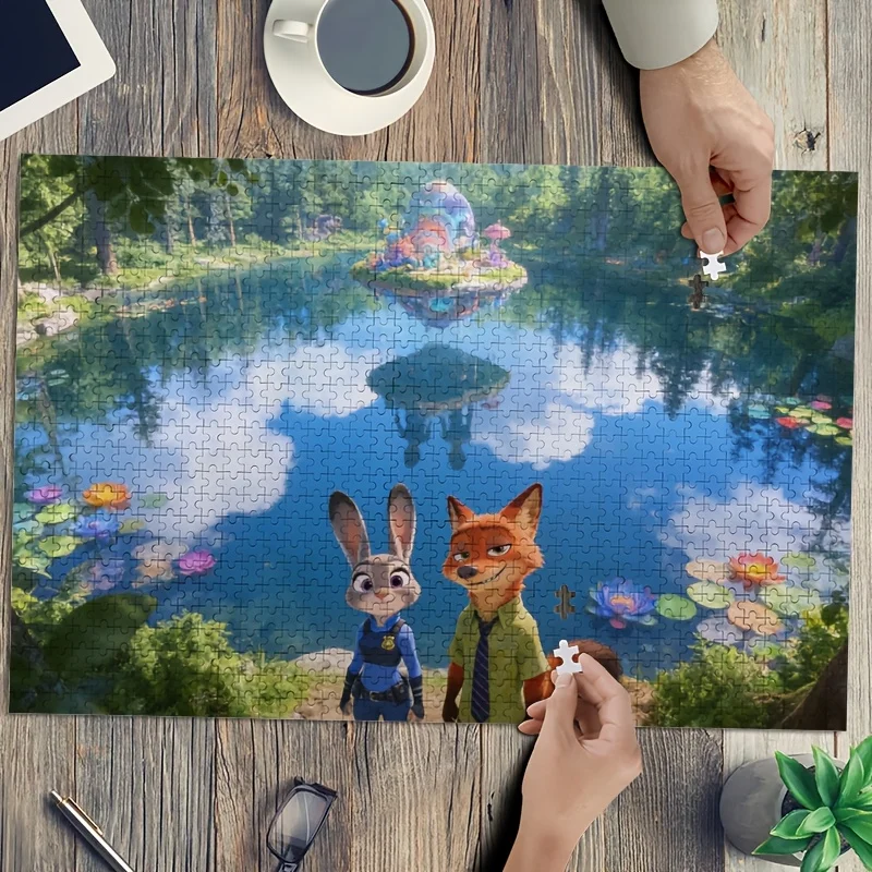 1000 шт. головоломка Disney Zootopia Judy & Nick Wilde — сложный мозг для взрослых, подходит для взрослых и ностальгический коллекционный подарок,
1000 шт. головоломка Disney Zootopia Judy & Nick Wilde — сложный мозг для взрослых, подходит для взрослых и ностальгический коллекционный подарок,