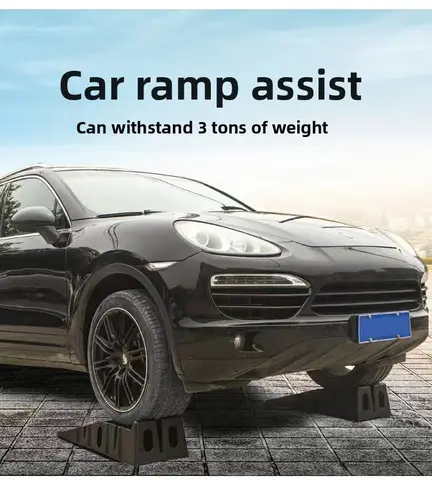 2500KG Heavy Duty Car Ramps 900mm Antiskid Auto Ramps for Oil Change & Repair Maintenance