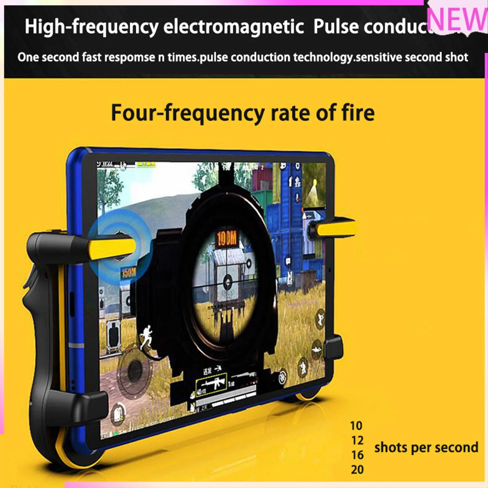 B27B 4X Trigger Game Controller Capacitance L1R1 Fire Aim Button Gamepad Joystick For Ipad Tablet FPS Game For PUBG
B27B 4X Trigger Game Controller Capacitance L1R1 Fire Aim Button Gamepad Joystick For Ipad Tablet FPS Game For PUBG