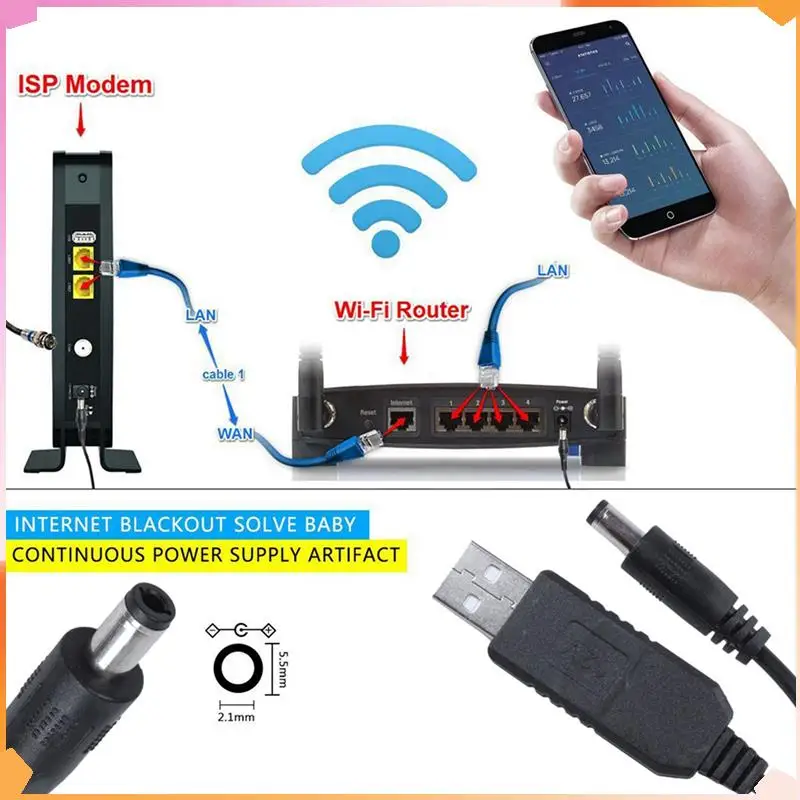 B94A 20X USB DC 5V To DC 12V 2.1Mm X 5.5Mm Module Converter DC Barrel Male Connector Jack Power Cable Plug,USB To DC Cable
B94A 20X USB DC 5V To DC 12V 2.1Mm X 5.5Mm Module Converter DC Barrel Male Connector Jack Power Cable Plug,USB To DC Cable