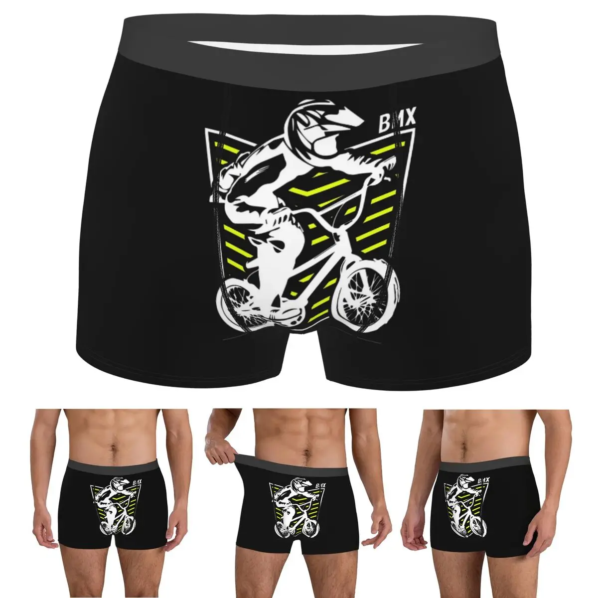 Boxer Underpants Shorts Bmx Apparel Retro Bmx Bike Old School Patch Panties Men Comfortable Underwear for Homme Man Gifts 
Boxer Underpants Shorts Bmx Apparel Retro Bmx Bike Old School Patch Panties Men Comfortable Underwear for Homme Man Gifts