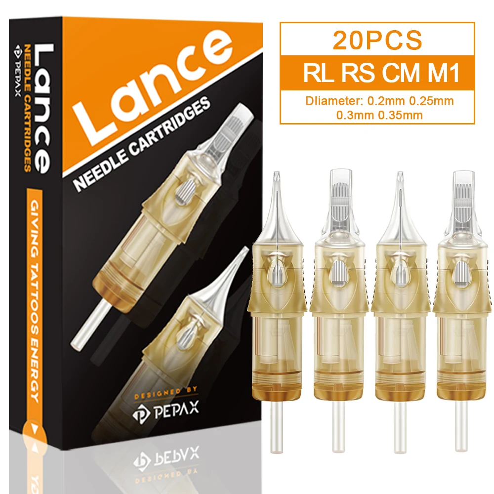 20/10pcs PEPAX Lance Tattoo Cartridges Needles RL RS CM MG Disposable Sterilized Safety Needle for Tattoo Machine Needles
20/10pcs PEPAX Lance Tattoo Cartridges Needles RL RS CM MG Disposable Sterilized Safety Needle for Tattoo Machine Needles