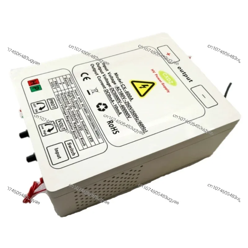 high voltage power supply 60KV Single output for lectrostatic air cleaner, electrostatic colector,Electrostatic spraying
high voltage power supply 60KV Single output for lectrostatic air cleaner, electrostatic colector,Electrostatic spraying