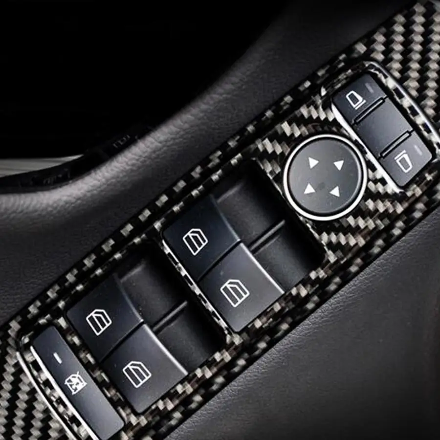 Hot Sell Carbon Fiber Interior Window Lift Button Frame Trim Fit for Mercedes Benz C Class W204 02 06 07 08 09 10 11 12
Hot Sell Carbon Fiber Interior Window Lift Button Frame Trim Fit for Mercedes Benz C Class W204 02 06 07 08 09 10 11 12