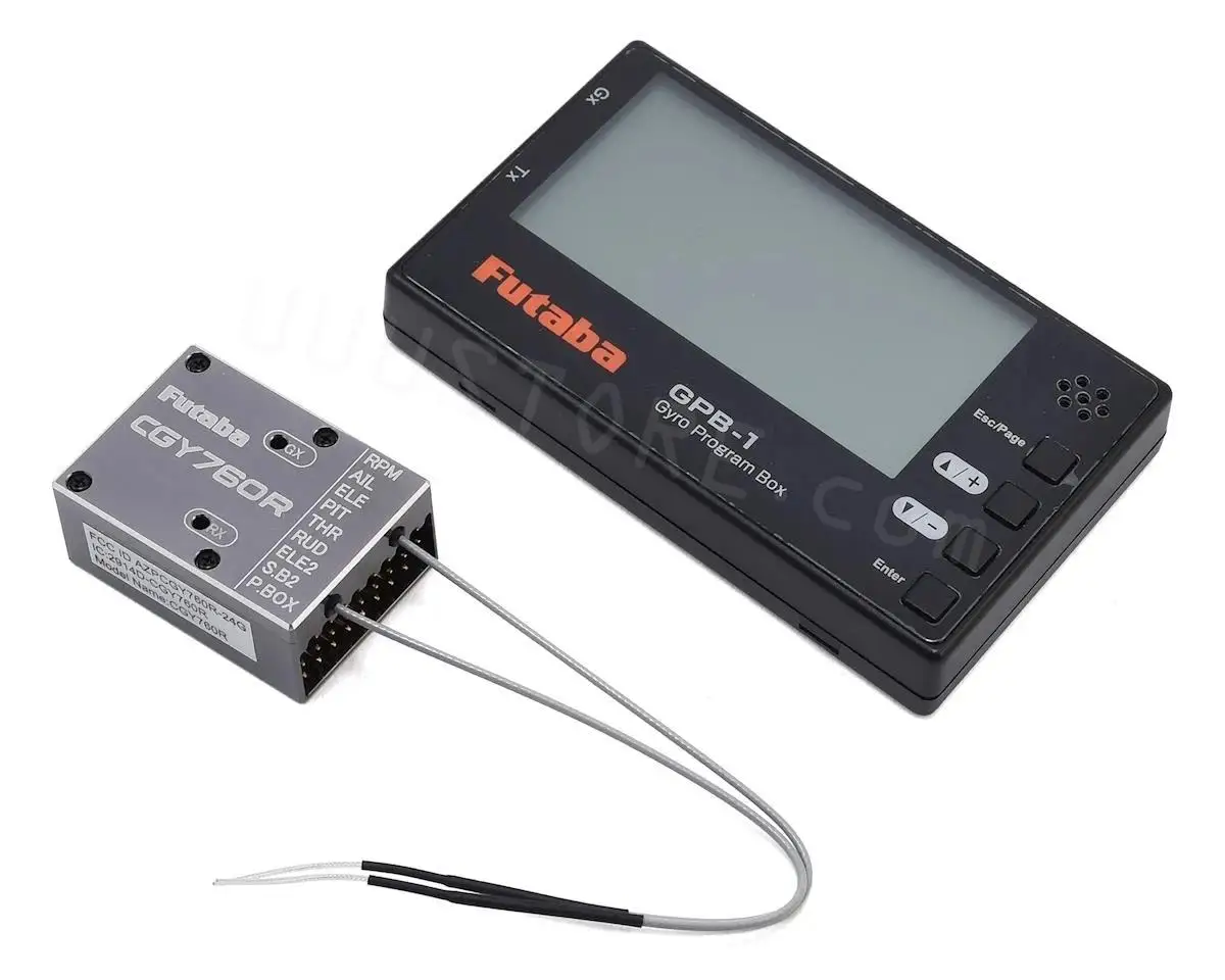 Futaba CGY760R GPB-1 3-Axis Gyroscope With Receiving Function GPB-1 Setting Card For Aileron-Less Rc Model Helicopter Parts
Futaba CGY760R GPB-1 3-Axis Gyroscope With Receiving Function GPB-1 Setting Card For Aileron-Less Rc Model Helicopter Parts