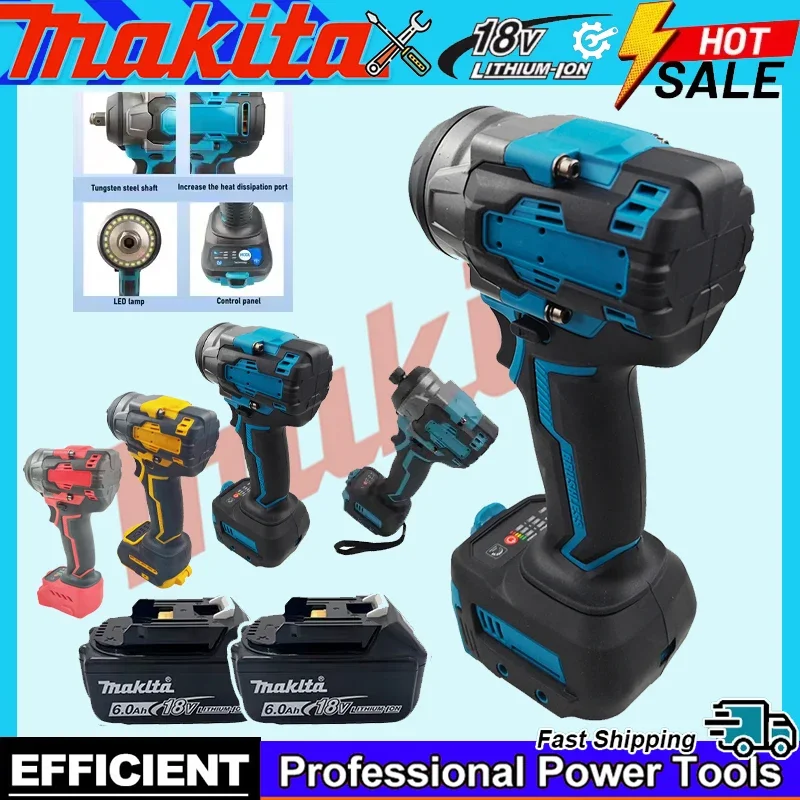 Makita Brushless Electric Wrench Torque Lithium Battery-Powered Tool Repair Tool for Automotive And Mechanical Work
Makita Brushless Electric Wrench Torque Lithium Battery-Powered Tool Repair Tool for Automotive And Mechanical Work