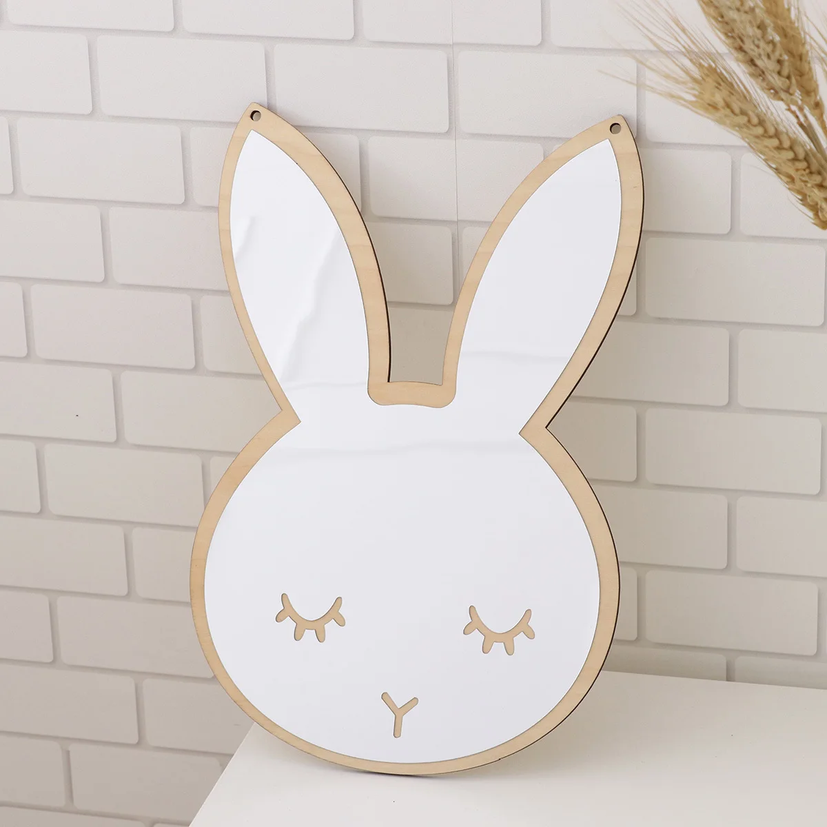 Self-Adhesion Rabbit Mirror Acrylic Wall Decal for Kids Room Decor Cute Shiny Nursery Decoration Scratch Resistant Safety Mirror
Self-Adhesion Rabbit Mirror Acrylic Wall Decal for Kids Room Decor Cute Shiny Nursery Decoration Scratch Resistant Safety Mirror