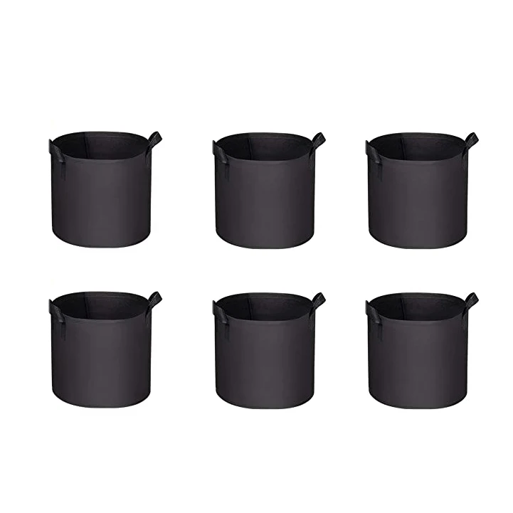 A95I-6Pc 3 Gallon Planting Bucket Planting Bag Breathable Non-Woven Seedling Bag Beautiful Planting Bag Planting Bucket
A95I-6Pc 3 Gallon Planting Bucket Planting Bag Breathable Non-Woven Seedling Bag Beautiful Planting Bag Planting Bucket