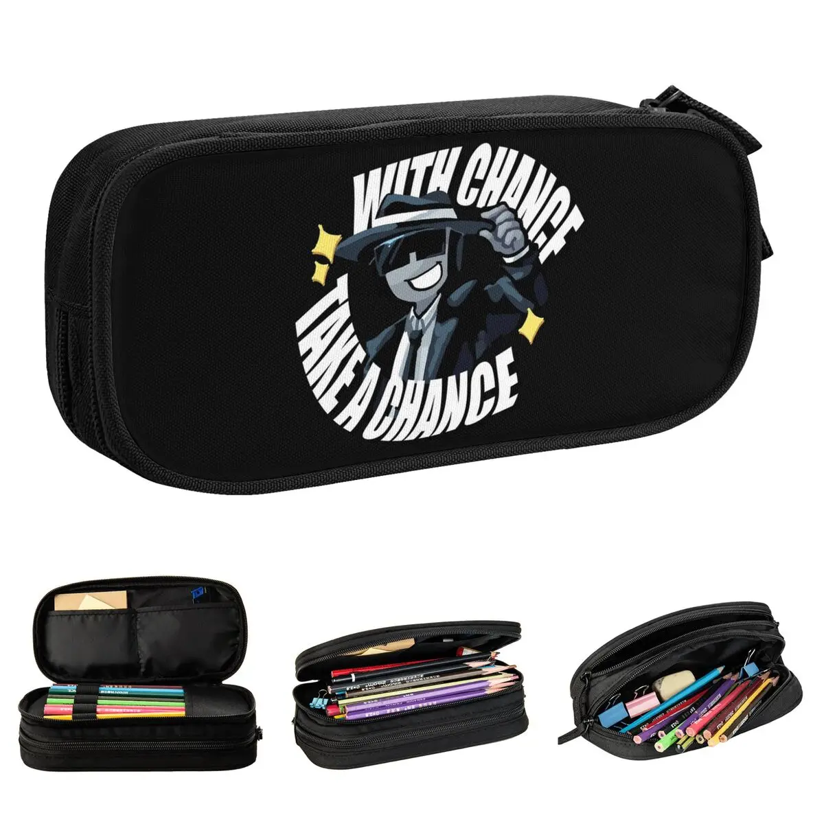 Creative Forsakens Take A Chance Pencil Cases Pencil Box Pen for Student Large Storage Bag Students School Gift Stationery
Creative Forsakens Take A Chance Pencil Cases Pencil Box Pen for Student Large Storage Bag Students School Gift Stationery