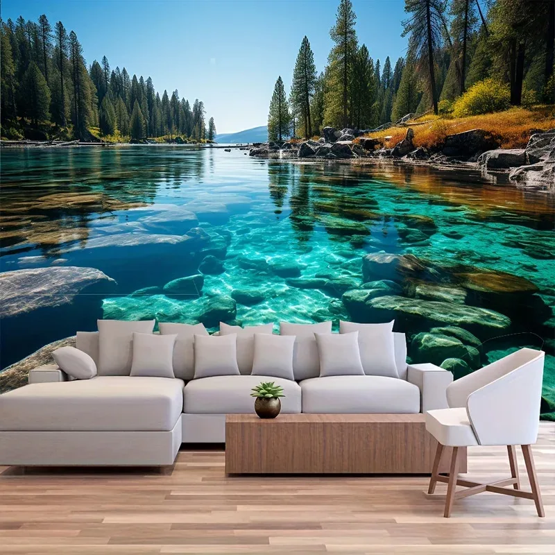 VIKAMA Fresh Lake View Tapestry, Suitable For Living Rooms And Bedrooms, Home Decoration, Durable And Machine Washable
VIKAMA Fresh Lake View Tapestry, Suitable For Living Rooms And Bedrooms, Home Decoration, Durable And Machine Washable