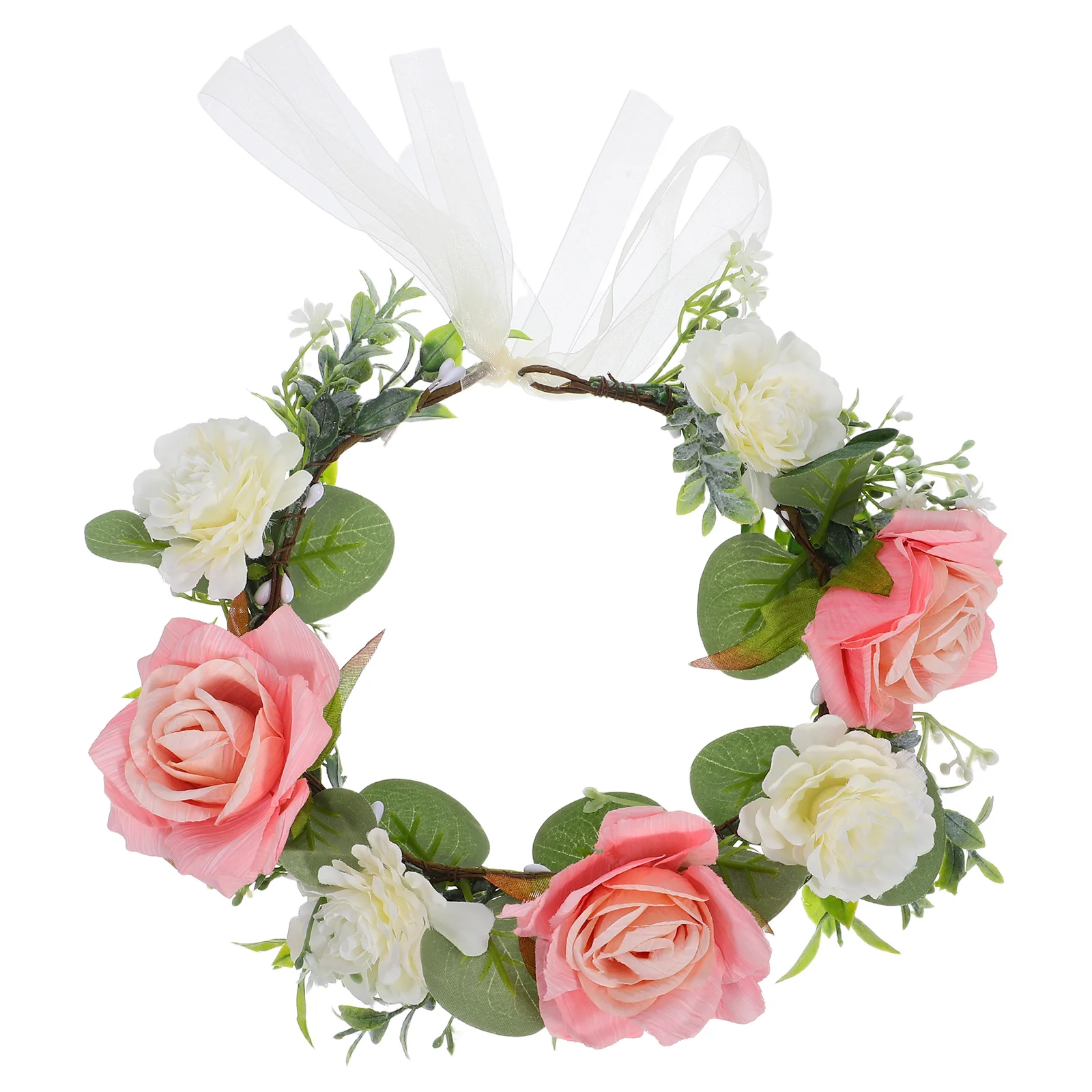 Rose Wreath Headband Red for Women Flower Costume Garland Headdress Headbands Bride Hair Accessories Wedding 
Rose Wreath Headband Red for Women Flower Costume Garland Headdress Headbands Bride Hair Accessories Wedding