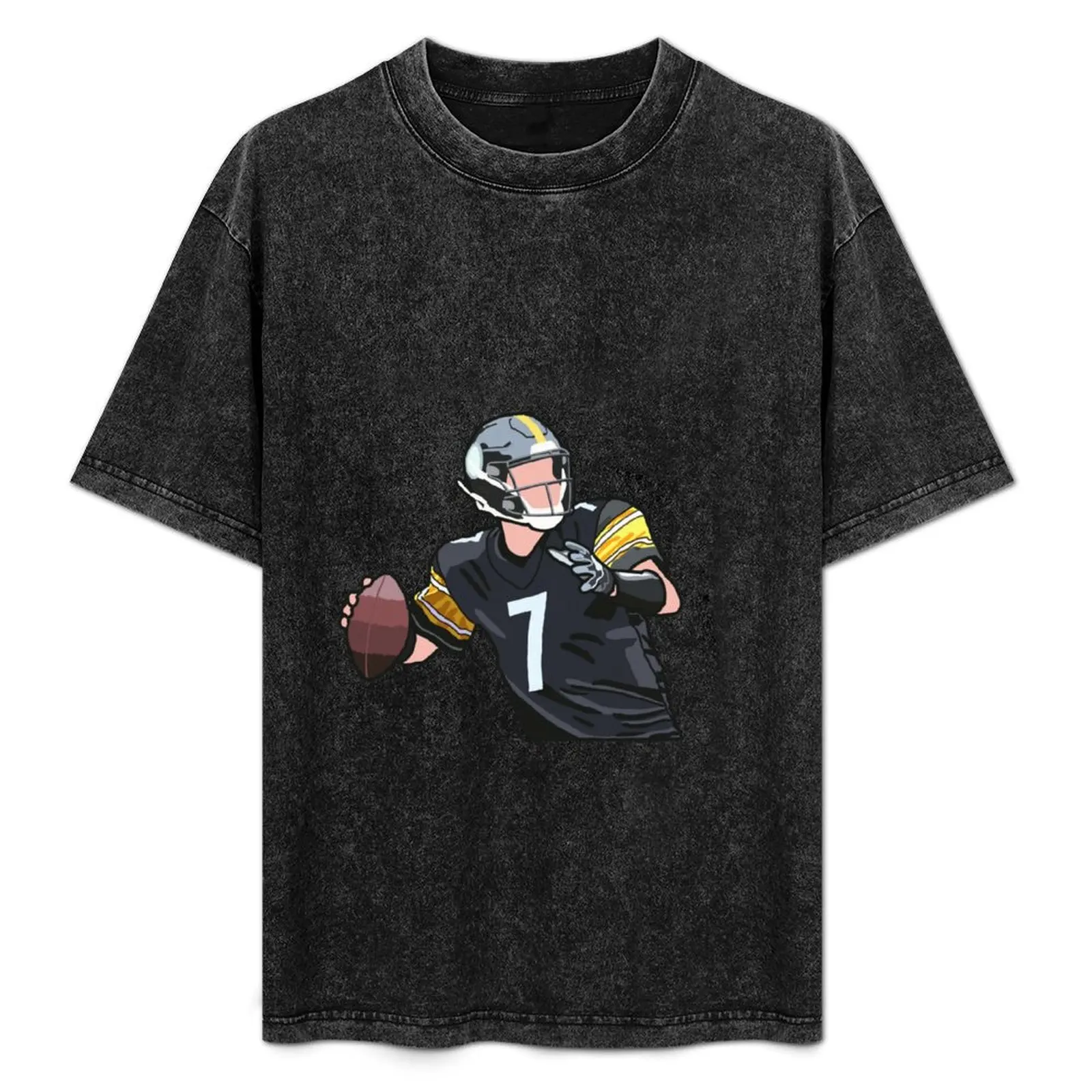 Ben Roethlisberger T-Shirt Basic Short Sleeve T-Shirt for Men
Ben Roethlisberger T-Shirt Basic Short Sleeve T-Shirt for Men
