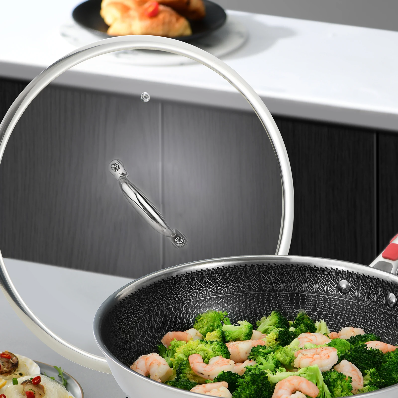 6pcs Stainless Steel Pot Lid Handle Replacement Compact Wear-Resistant Heat-Resisting Pan Lid Handle For Household Cookware
6pcs Stainless Steel Pot Lid Handle Replacement Compact Wear-Resistant Heat-Resisting Pan Lid Handle For Household Cookware