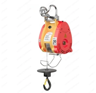 Portable Electric Wire Rope Hoist 300kg Load Capacity 30M Cable Remote Control Double Hook Small Crane for Household Use
Portable Electric Wire Rope Hoist 300kg Load Capacity 30M Cable Remote Control Double Hook Small Crane for Household Use