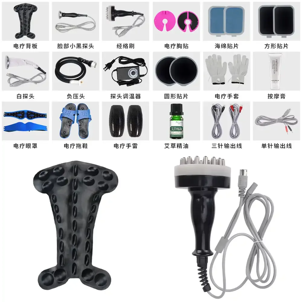 Acid-Alkaline Balance DDS Electrotherapy Device Accessories for Massage Pads Electrode Probes Back Brushing Board Gloves
Acid-Alkaline Balance DDS Electrotherapy Device Accessories for Massage Pads Electrode Probes Back Brushing Board Gloves