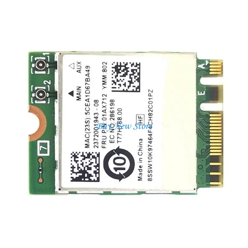 20ce встроенная беспроводная сетевая карта RTL8822BE Bluetooth-совместимый 5 2.4 802.11ac
20ce встроенная беспроводная сетевая карта RTL8822BE Bluetooth-совместимый 5 2.4 802.11ac