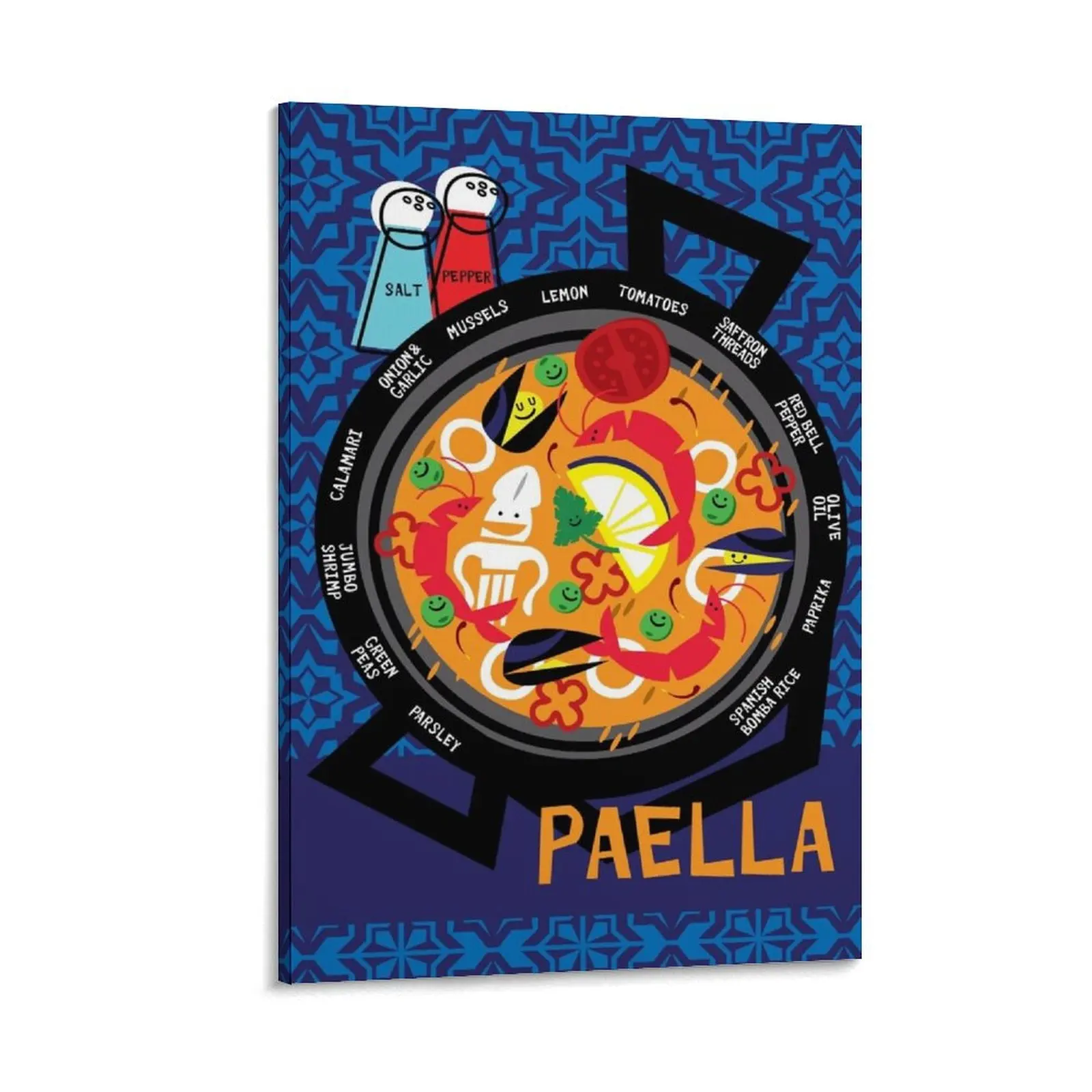 The flavourful paella Canvas Painting posters for wall decorative picture for living room
The flavourful paella Canvas Painting posters for wall decorative picture for living room