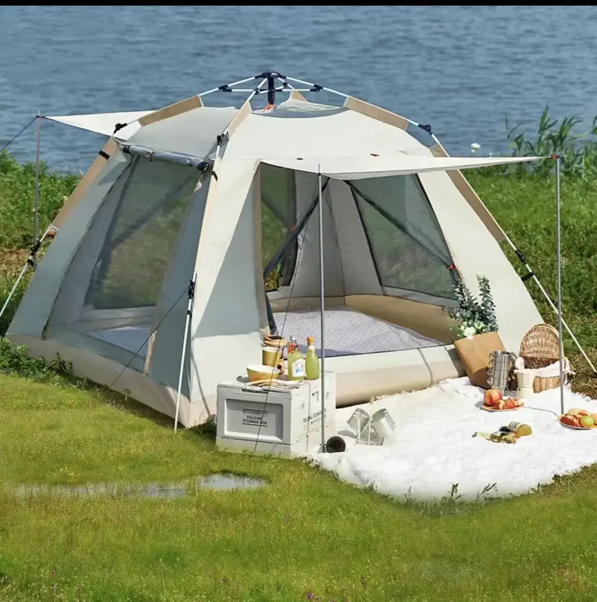 Fully Automatic, No Need to Set Up, Quick Opening Camping Tent, Garden Tent, High-quality Suitable for 3-5 People Tent
Fully Automatic, No Need to Set Up, Quick Opening Camping Tent, Garden Tent, High-quality Suitable for 3-5 People Tent