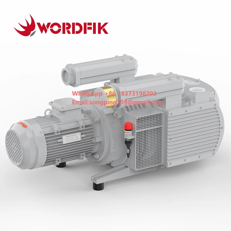 Wordfik VD200 200m³/h 240m³/h 200mbar Oil Free Dry Rotary Vane Vacuum Pump for Medical Printing and Paper Industry
Wordfik VD200 200m³/h 240m³/h 200mbar Oil Free Dry Rotary Vane Vacuum Pump for Medical Printing and Paper Industry