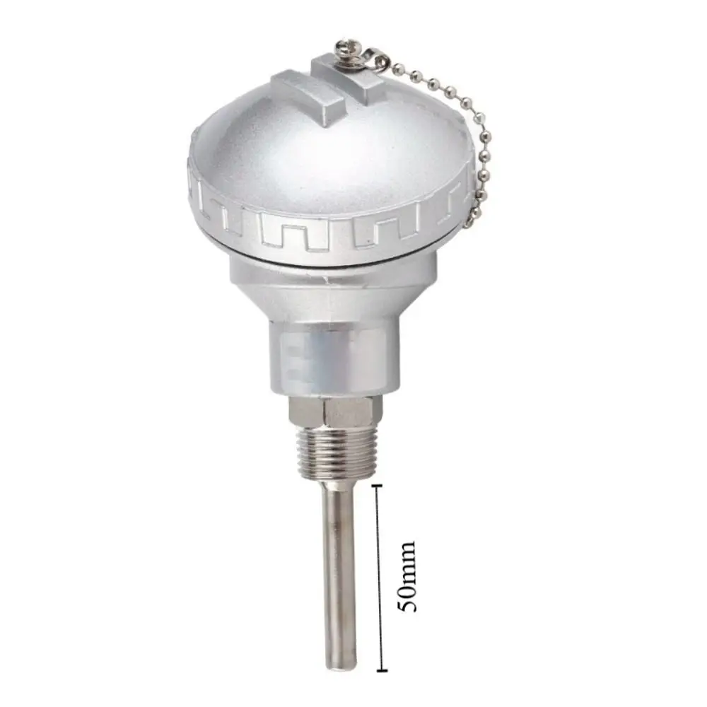 RTD PT100 Датчик температуры Зонд из нержавеющей стали 1/2 "Резьбовое сопротивление Датчик температуры Различные длины-200~420 ℃
RTD PT100 Датчик температуры Зонд из нержавеющей стали 1/2 "Резьбовое сопротивление Датчик температуры Различные длины-200~420 ℃