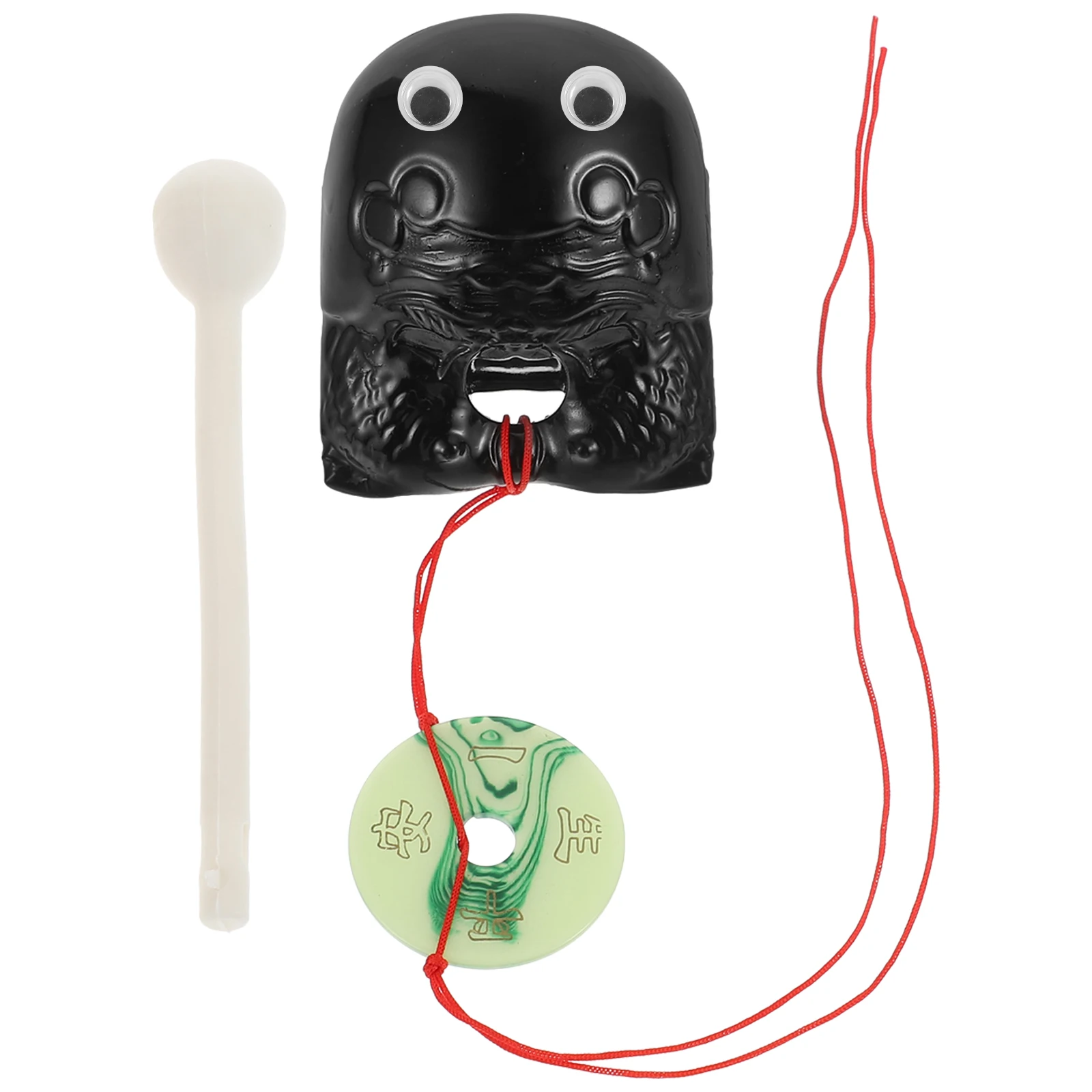 2 Set 2 Inch Black Plastic Wooden Fish Percussion Instrument Stress Relief Toy Compact Simulation Office Decompression
2 Set 2 Inch Black Plastic Wooden Fish Percussion Instrument Stress Relief Toy Compact Simulation Office Decompression