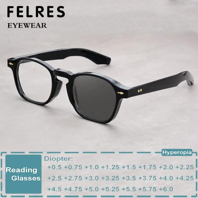 Finished Photochromic Reading Glasses Men Women Brand Design Fashion Prescription Presbyopic Reader Color Changing Eyeglasses
Finished Photochromic Reading Glasses Men Women Brand Design Fashion Prescription Presbyopic Reader Color Changing Eyeglasses