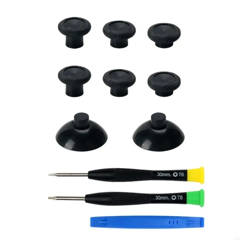 1 Set Ergonomic Thumbstick Grip Cover 3 Height Adjustable Joystick Extender with Repair Tools Set for XB Controller
1 Set Ergonomic Thumbstick Grip Cover 3 Height Adjustable Joystick Extender with Repair Tools Set for XB Controller