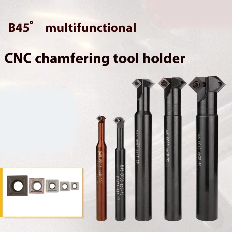 Инструмент для снятия фаски с ЧПУ 45 градусов. Стойка верхнего и нижнего внутреннего отверстия. Снятие фаски под углом 90 градусов вперед и назад. Удаление заусенцев в металлических отверсах. 
Инструмент для снятия фаски с ЧПУ 45 градусов. Стойка верхнего и нижнего внутреннего отверстия. Снятие фаски под углом 90 градусов вперед и назад. Удаление заусенцев в металлических отверсах.