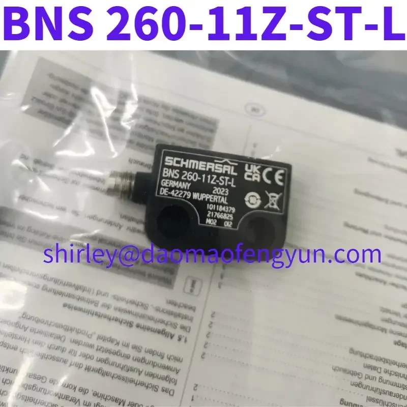 Brand New Safety sensor BNS 260-11Z-ST-L 101184379
Brand New Safety sensor BNS 260-11Z-ST-L 101184379