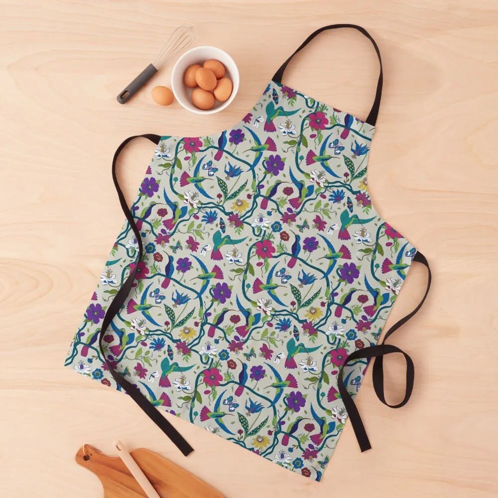 Hummingbirds and Passion flowers - on grey - pretty floral bird pattern by Cecca Designs Apron Kitchen on the wall men Apron
Hummingbirds and Passion flowers - on grey - pretty floral bird pattern by Cecca Designs Apron Kitchen on the wall men Apron