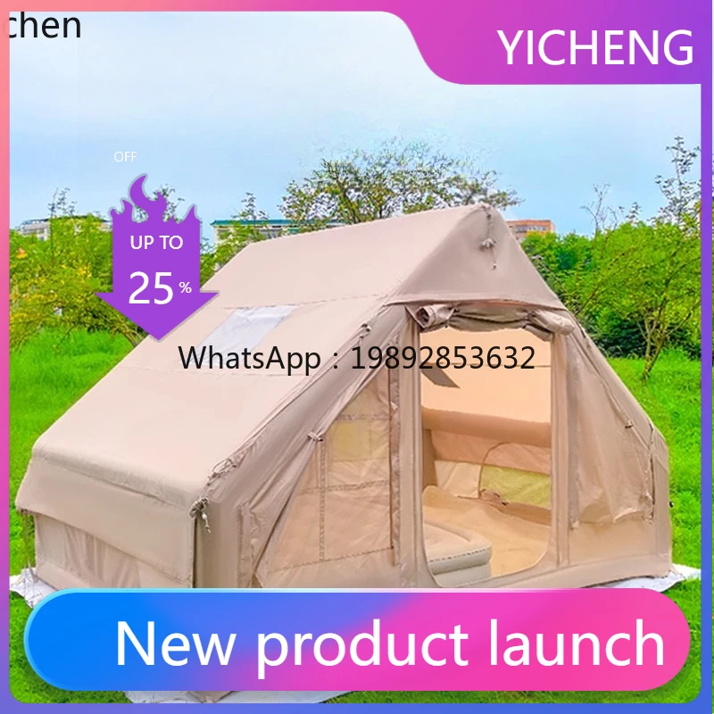 LYY outdoor inflatable tent double door free to build wind-resistant camping big tent bold
LYY outdoor inflatable tent double door free to build wind-resistant camping big tent bold