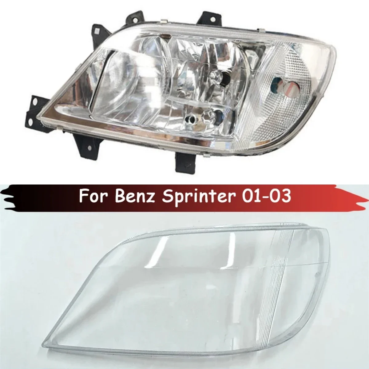 For Benz Sprinter Car Headlamp Shell Lamp Caps Glass Lamp Case Headlight Cover Transparent Lampshade Lampcover 2001 2002 2003
For Benz Sprinter Car Headlamp Shell Lamp Caps Glass Lamp Case Headlight Cover Transparent Lampshade Lampcover 2001 2002 2003
