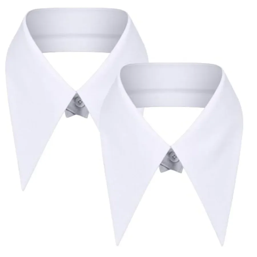 2Pcs Fake Collar for Women, Detachable False Collar for Dresses Blouses Sweaters Half Shirt Faux Blouse Collars
2Pcs Fake Collar for Women, Detachable False Collar for Dresses Blouses Sweaters Half Shirt Faux Blouse Collars