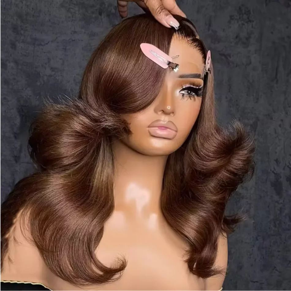 Парик с прозрачной HD-кружевной передней частью 13x6, волнистый, 30 дюймов, плотность 180% # 4 шоколадно-коричневых парика из натуральных бразильских человеческих волос для женщин
Парик с прозрачной HD-кружевной передней частью 13x6, волнистый, 30 дюймов, плотность 180% # 4 шоколадно-коричневых парика из натуральных бразильских человеческих волос для женщин