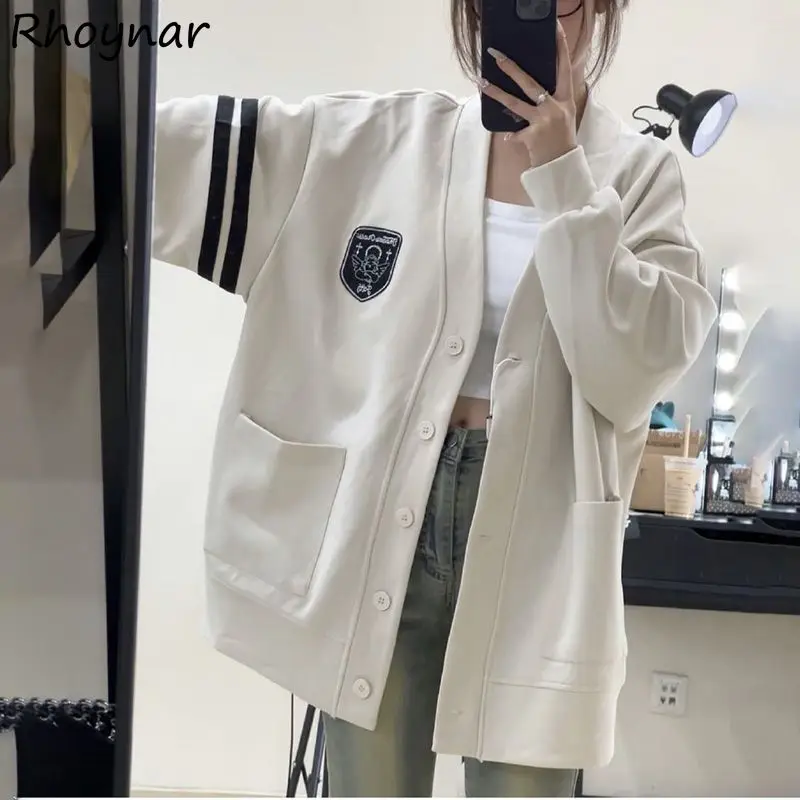 Preppy Style Jackets Women Autumn Students Baggy Outerwear Leisure Pockets High Street All-match Vintage Patch Designs Unisex
Preppy Style Jackets Women Autumn Students Baggy Outerwear Leisure Pockets High Street All-match Vintage Patch Designs Unisex
