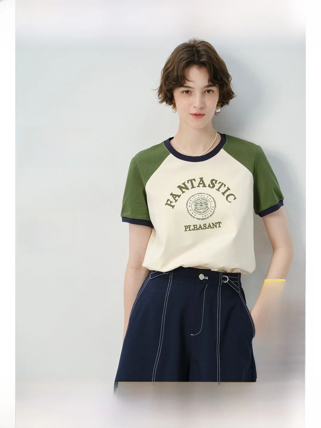 Rui plus Size Women's round Neck T-Shirt Letter Print Short Sleeve Versatile Summer Commute Casual Cotton Breathable Top
Rui plus Size Women's round Neck T-Shirt Letter Print Short Sleeve Versatile Summer Commute Casual Cotton Breathable Top