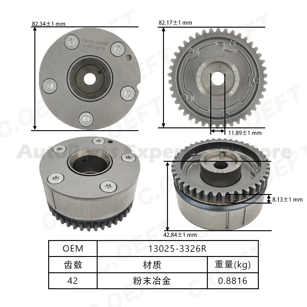 For Renault VVT Timing Gear Phase Adjuster Sprocket Eccentric Shaft Gear 13025-3326R High Quality Durable
For Renault VVT Timing Gear Phase Adjuster Sprocket Eccentric Shaft Gear 13025-3326R High Quality Durable