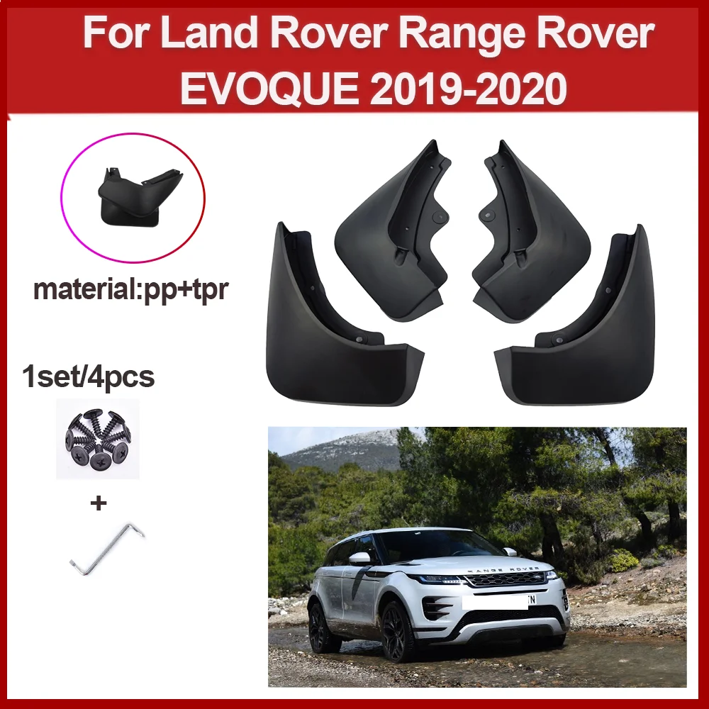 Car Mud Flaps Front Rear Mudguards For Range Rover Evoque L551 2019 2020 Splash Guards Fender Mudflaps 4Pcs/Set
Car Mud Flaps Front Rear Mudguards For Range Rover Evoque L551 2019 2020 Splash Guards Fender Mudflaps 4Pcs/Set