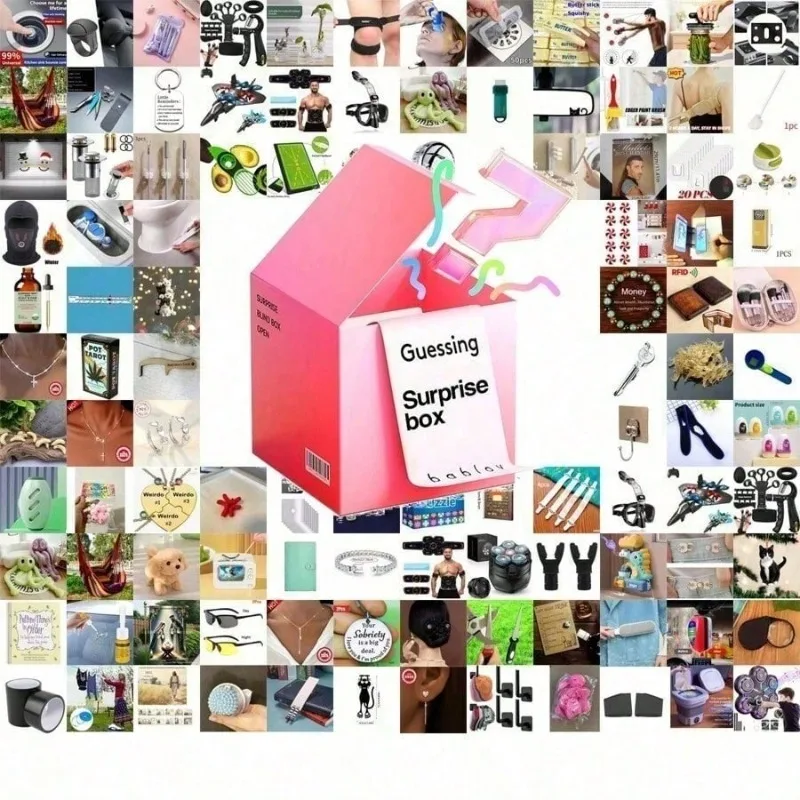Jewelry Mystery Blind Box, Surprise Gift. High Quality Women's Jewelry Blind Box, Including Necklace, Anklet, Earrings, Rings, Etc., Suitable As A Gift For Family, Lovers, Friends, And A Must-Have Gift For Valentine's Day!
Jewelry Mystery Blind Box, Surprise Gift. High Quality Women's Jewelry Blind Box, Including Necklace, Anklet, Earrings, Rings, Etc., Suitable As A Gift For Family, Lovers, Friends, And A Must-Have Gift For Valentine's Day!