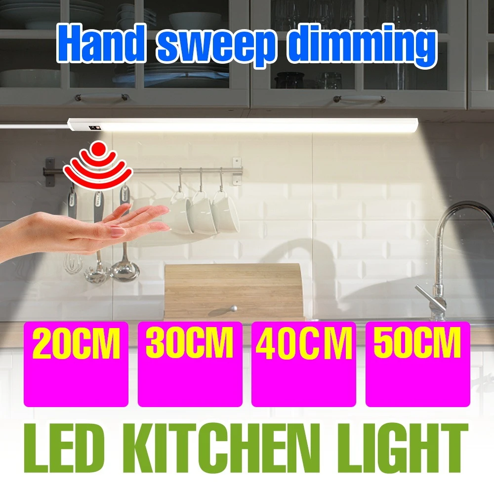 LED Cabinet Lamp USB Hand Swept Sensor Switch Indoor Closet Lamps Indoor Dimmable Tape Light Bar Study Eye Protection Nightlight
LED Cabinet Lamp USB Hand Swept Sensor Switch Indoor Closet Lamps Indoor Dimmable Tape Light Bar Study Eye Protection Nightlight