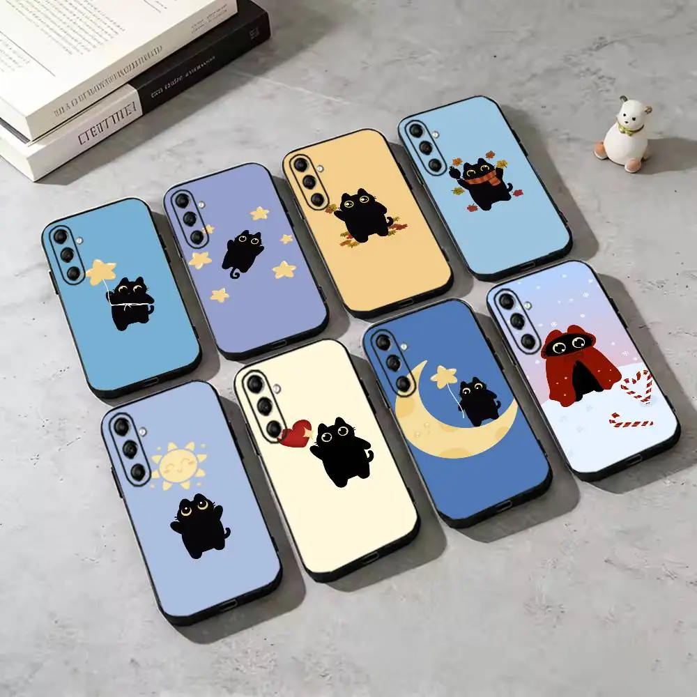 Kawaii Black Cat Phone Case For Samsung Galaxy A73,A72,A71,A70,A53,A52,A51,Others Soft Black Cover
Kawaii Black Cat Phone Case For Samsung Galaxy A73,A72,A71,A70,A53,A52,A51,Others Soft Black Cover