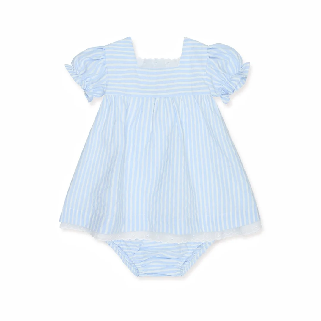 Clibeso Summer Boutique Blue Stripe Cotton Baby Girl Set Luxury Toddler Top Bloomers 2 Piece Sets Holiday Clothes For Girls
Clibeso Summer Boutique Blue Stripe Cotton Baby Girl Set Luxury Toddler Top Bloomers 2 Piece Sets Holiday Clothes For Girls