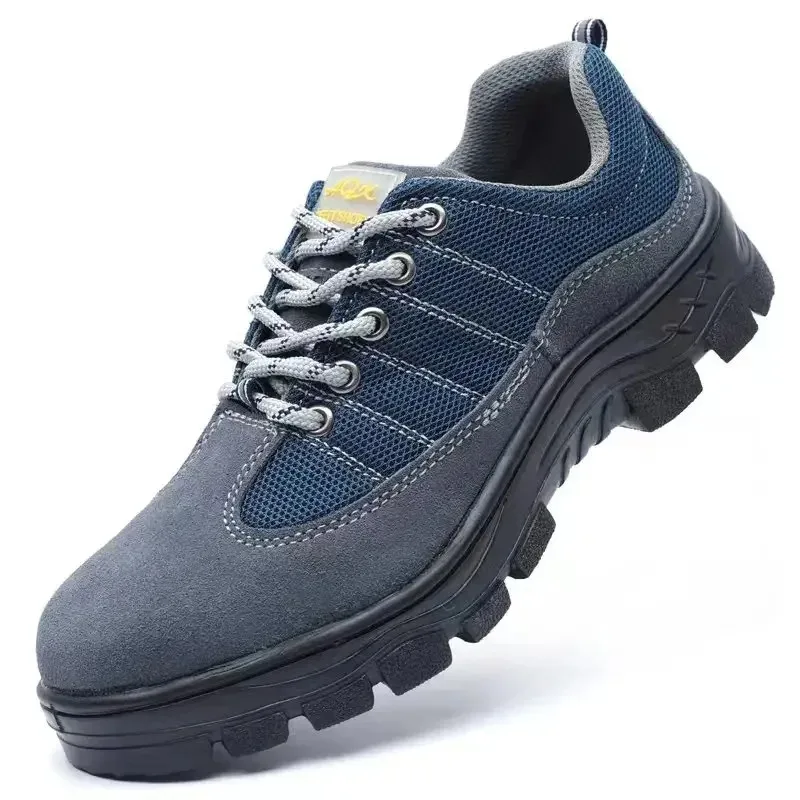 Work Safety Boots for Men Steel Toe Anti Puncture Low Heeled Safety Shoes Men for Work Wear Resistant MEN ANKLE BOOTS
Work Safety Boots for Men Steel Toe Anti Puncture Low Heeled Safety Shoes Men for Work Wear Resistant MEN ANKLE BOOTS