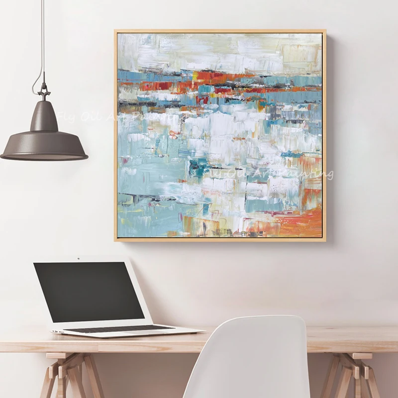 100% hand painted colorful simple pure thick knife landscape simple modern Oil Painting Porch Aisle For Living Room
100% hand painted colorful simple pure thick knife landscape simple modern Oil Painting Porch Aisle For Living Room
