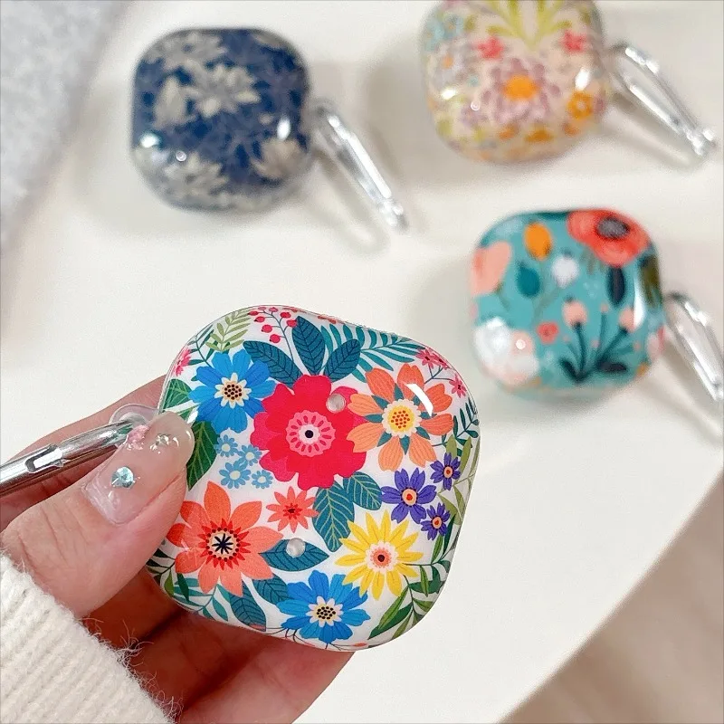 Bright-colored Flower Painting for Samsung Galaxy Buds Core Pro FE Live 2 Case Shockproof Protective Earphone Cover with Hook
Bright-colored Flower Painting for Samsung Galaxy Buds Core Pro FE Live 2 Case Shockproof Protective Earphone Cover with Hook