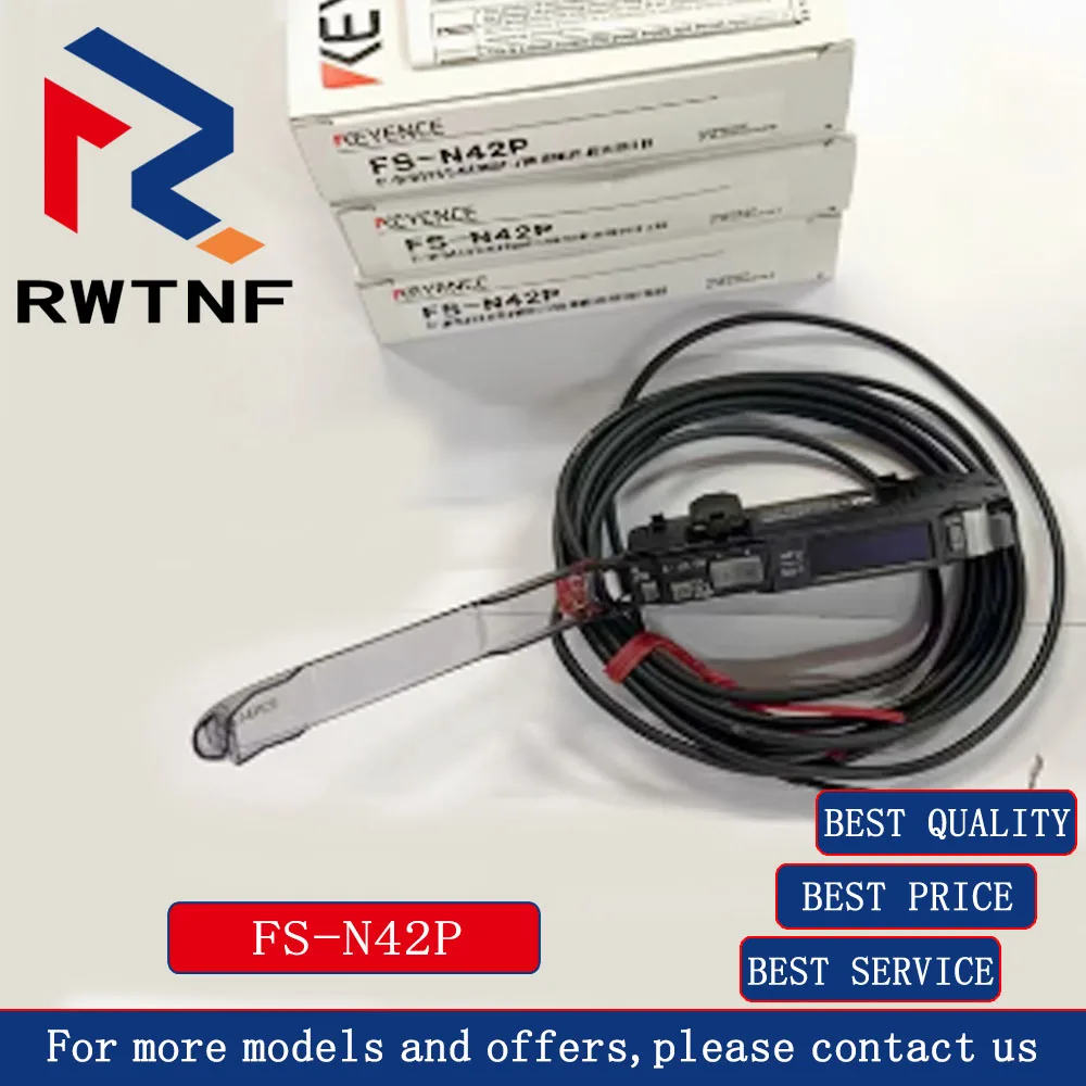 FS-N42P New Genuine KEYENCE optical fiber amplifier sensor in stock
FS-N42P New Genuine KEYENCE optical fiber amplifier sensor in stock