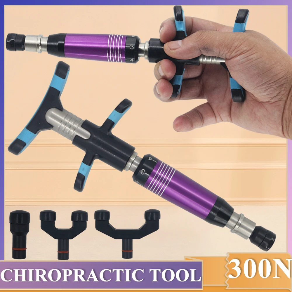 300N Manual Chiropractic Gun Correction Massager Intensity Treatment Pain Relief Relaxation Device Body Adjusting Massage Tool
300N Manual Chiropractic Gun Correction Massager Intensity Treatment Pain Relief Relaxation Device Body Adjusting Massage Tool