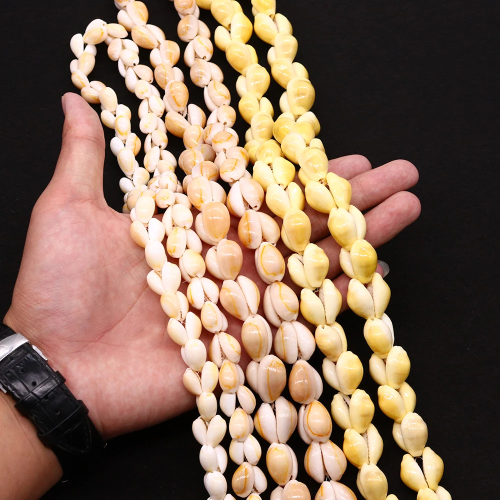 13-14mm Natural Shell Conch Loose Bead Creative Beach Shell Mother of Pearl DIY Jewelry Making Necklace Handmade Accessories
13-14mm Natural Shell Conch Loose Bead Creative Beach Shell Mother of Pearl DIY Jewelry Making Necklace Handmade Accessories